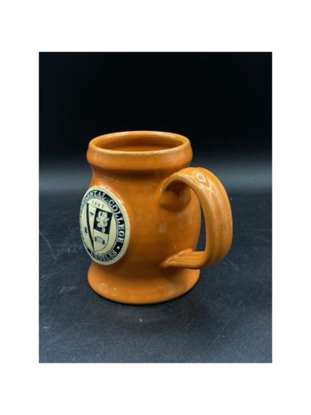 LA California Occidental College Orange Deneen Coffee Mug Pottery 2014 - Picture 3 of 10